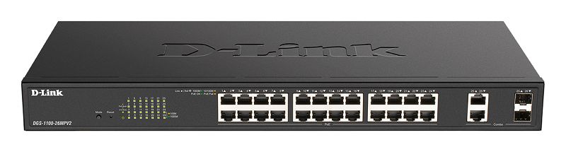 D-Link DGS-1100-05V2/B 5-Port Gigabit Smart Managed Switch